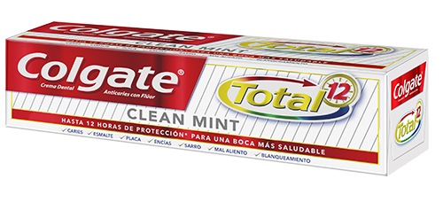 Crema Dental Colgate<sup>®</sup> Total 12 Clean Mint