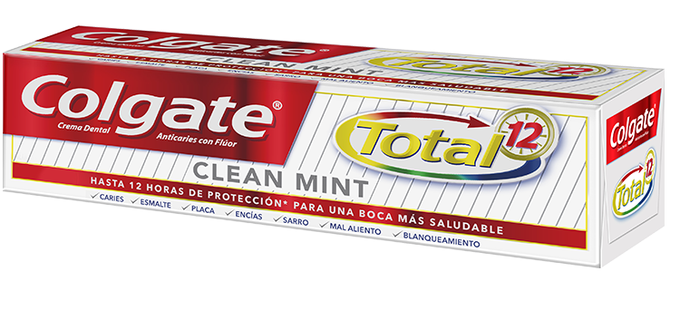 Crema Dental Colgate<sup>®</sup> Total 12 Clean Mint